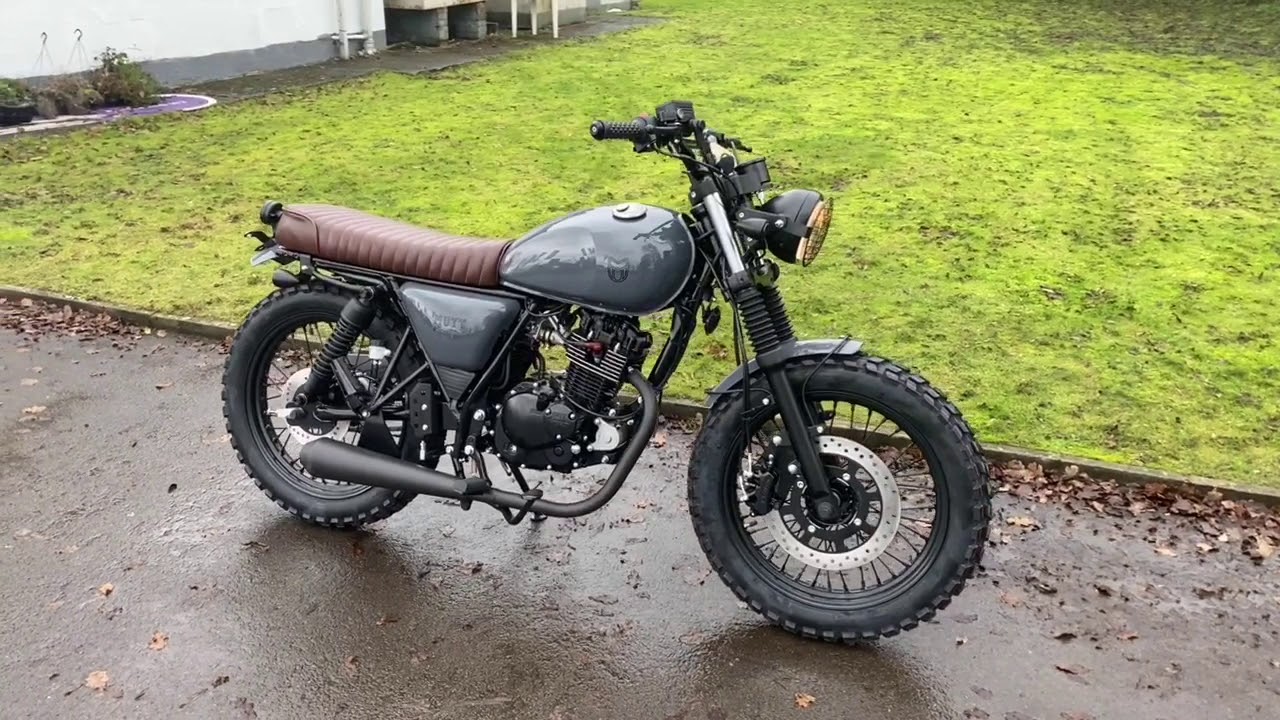 Mutt Hilts 125 grey edition @Thomas Motor Company
