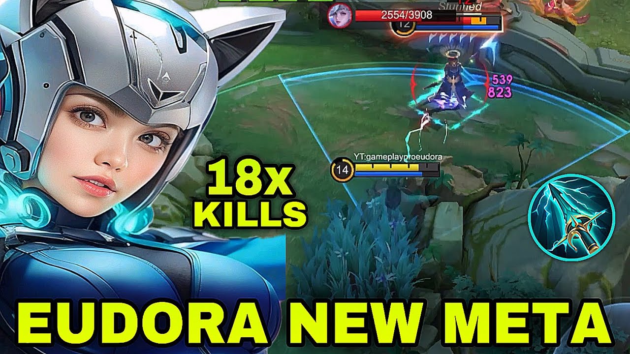 EUDORA BEST BUILD 2025 | TOP 1 GLOBAL EUDORA ~ MLBB