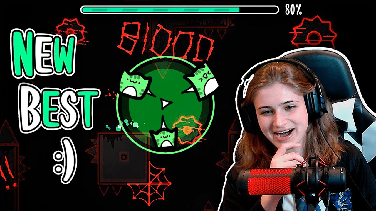 МОЙ ЧЕТВЁРТЫЙ ЭКСТРЕМАЛЬНЫЙ ДЕМОН — Танатофобия 100% (Geometry Dash)