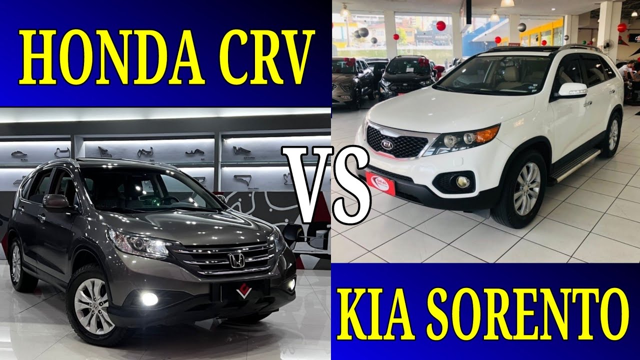 HONDA CRV EXL 2012 OU KIA SORENTO 2.4 / 3.5 2012