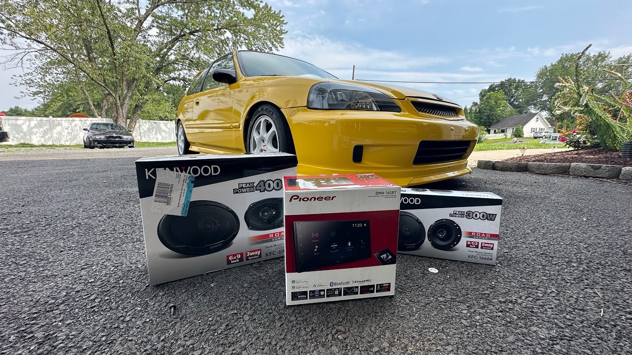 Upgrade your complete Audio system in a 99/00 Honda Civic