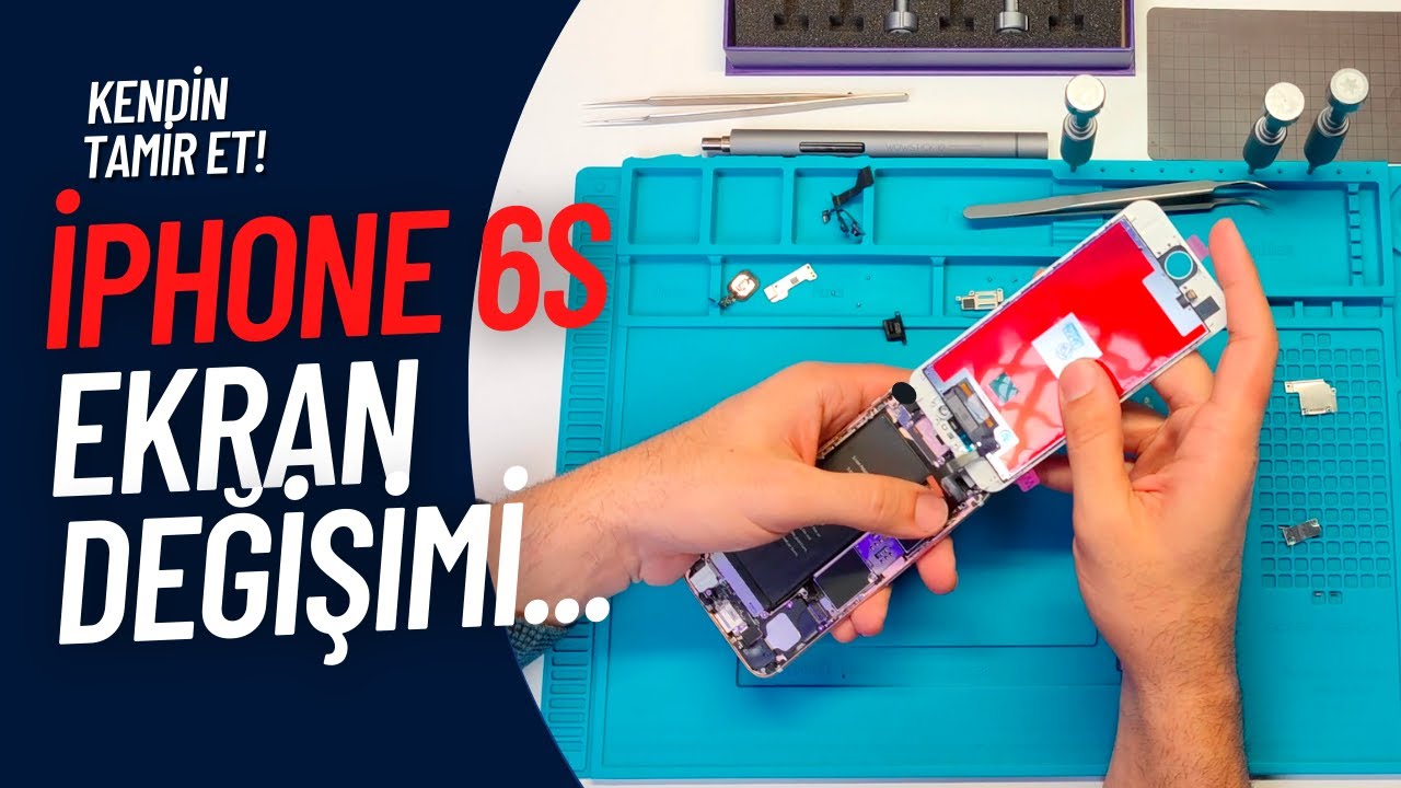 iPhone 6s Ekran Değişimi - Kendin Tamir Et!