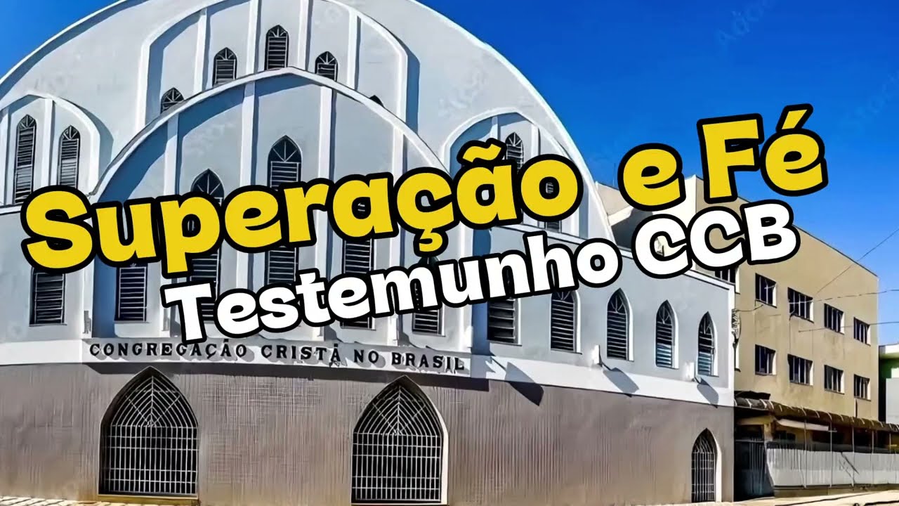 TESTEMUNHO CCB | DEUS &Eacute; AMOR e ALEGRIA 🙏😃 