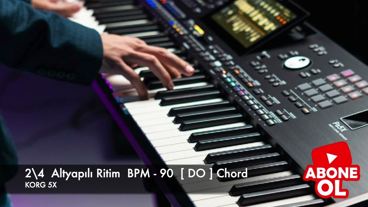 2\4 Altyapılı Ritim BPM - 90 [ DO ] Chord