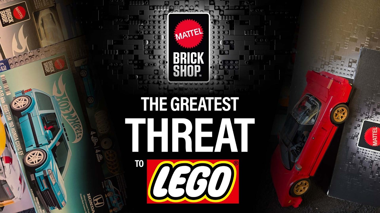 Сможет ли Mattel Brick Shop действительно конкурировать с Lego? Выскажите своё мнение...