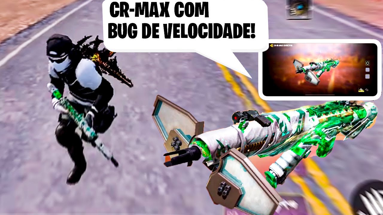SEGREDO REVELADO CR-56 MAX COM BUG DE VELOCIDADE KKKKK - NOVA ATUALIZAÇAO DO COD MOBILE!