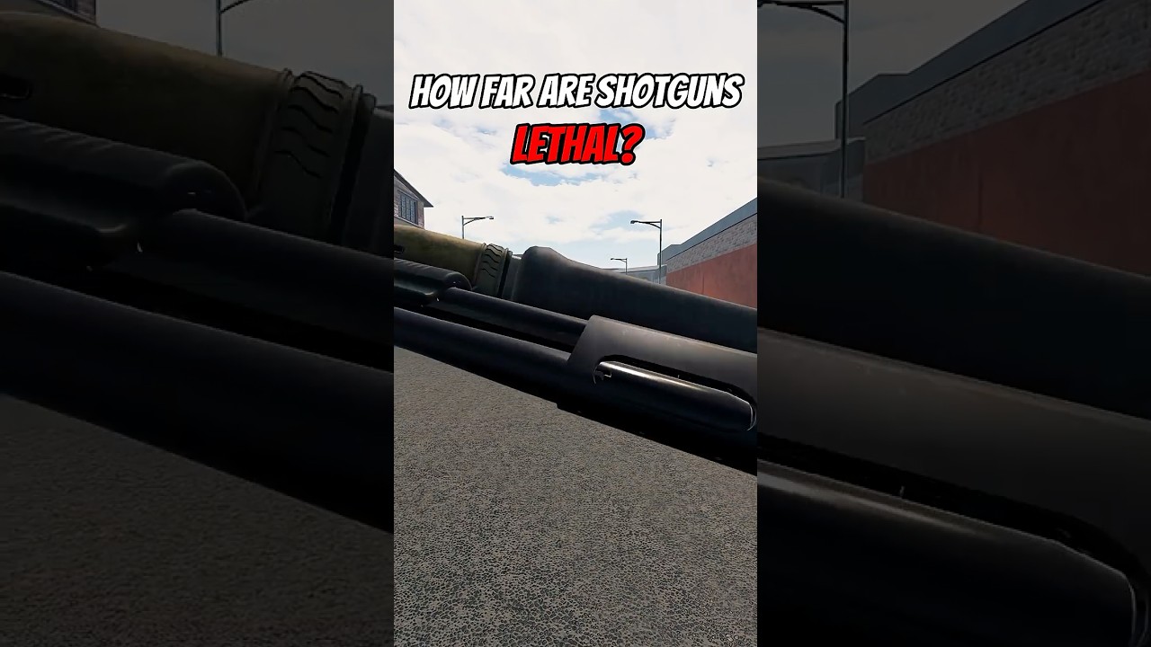 Realistic shotgun lethality in ROBLOX? #roblox #fps
