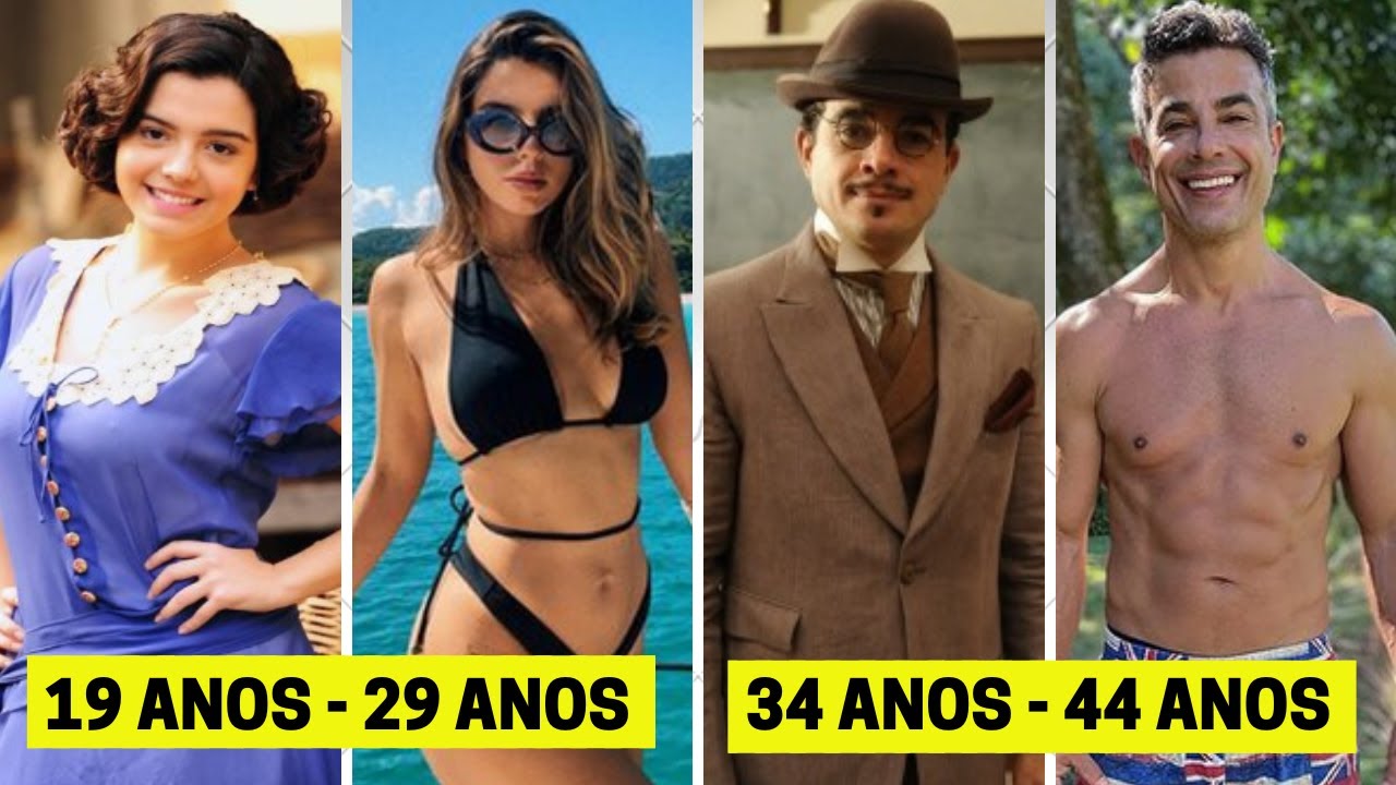 NOVELA GABRIELA ANTES E DEPOIS 2012 A 2022