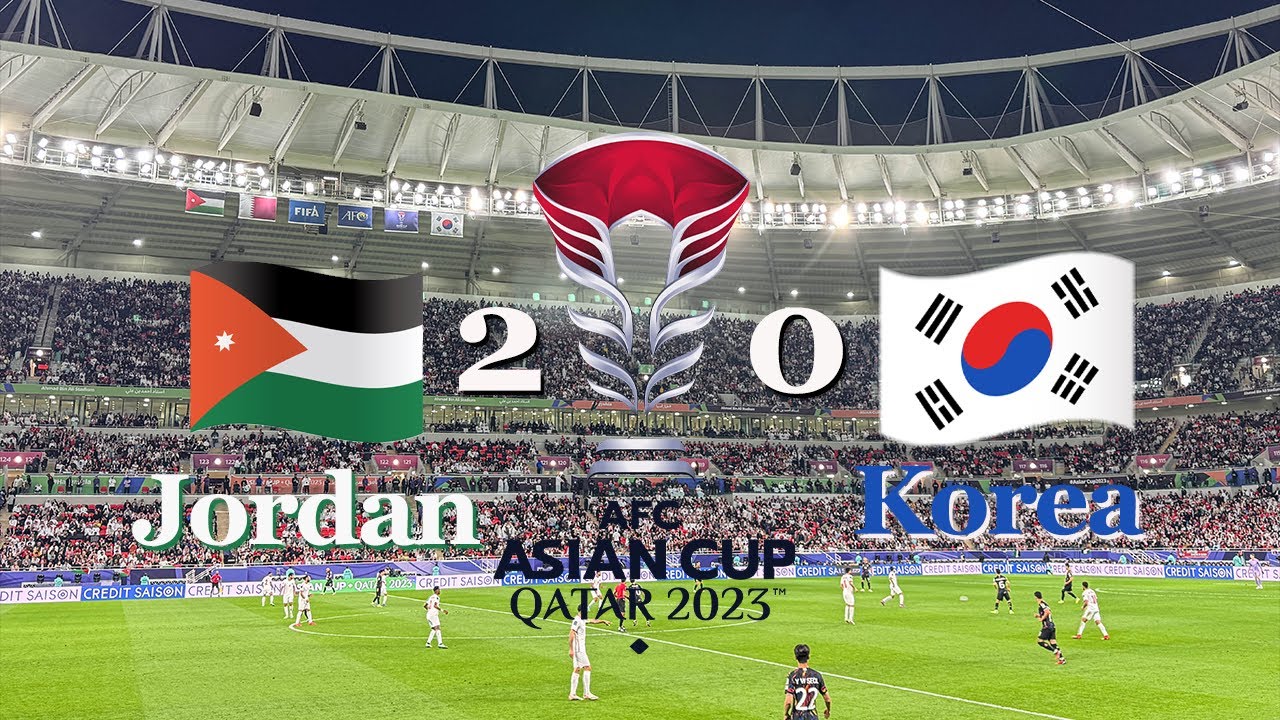 AFC Asian Cup 2023 | Jordan vs Korea | Ahmad bin Ali Stadium