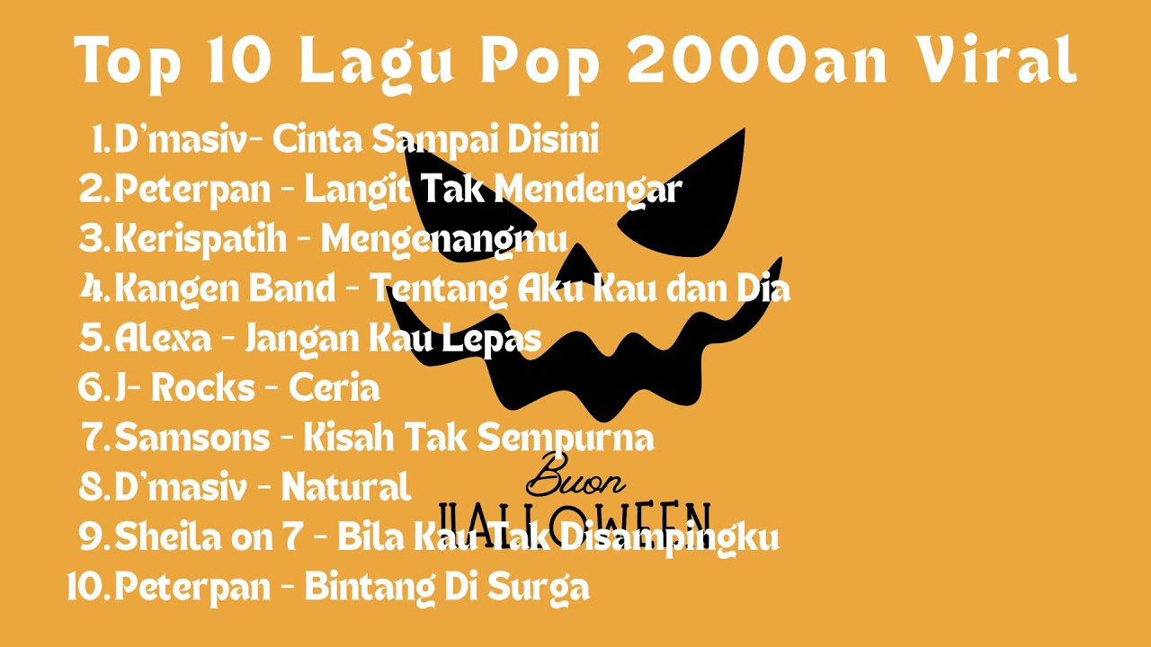 10 Lagu Viral Era 2000an | Jrocks Kangen Band Alexa Samsons D’Masiv Peterpan Kerispatih Sheila on7