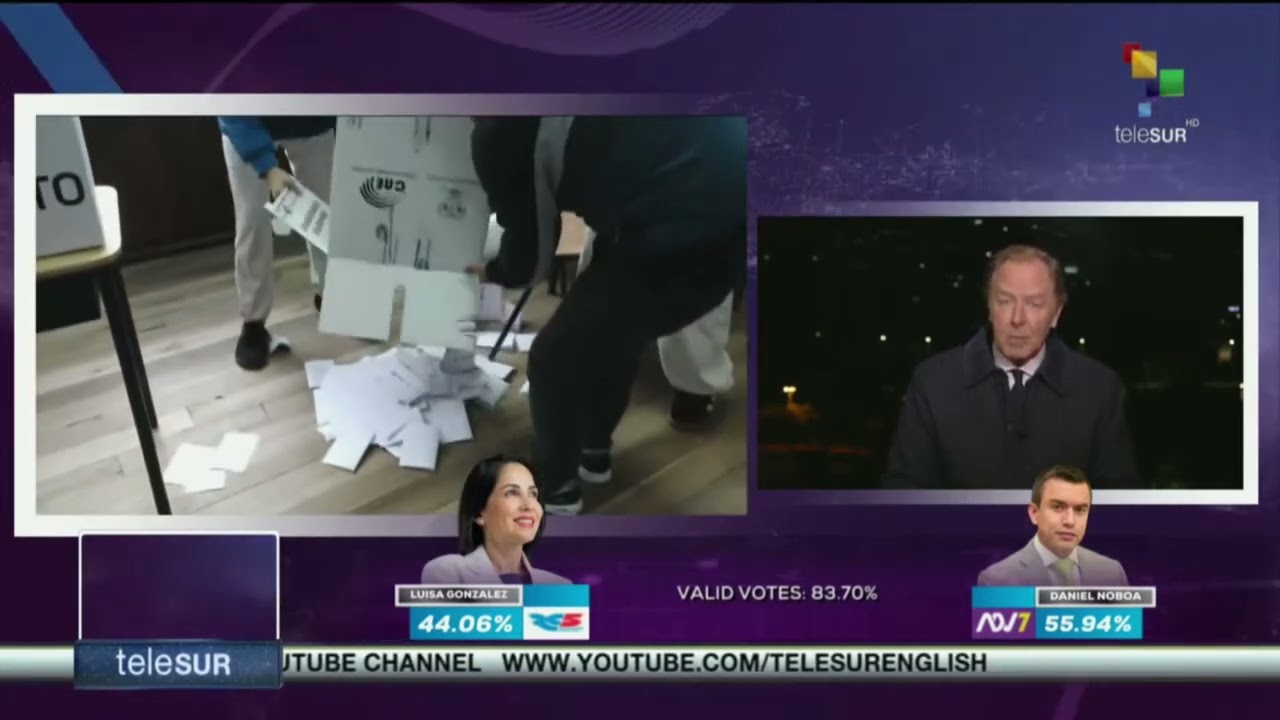 Ecuador | Vote counting advances in runoff election plagued by irregularities