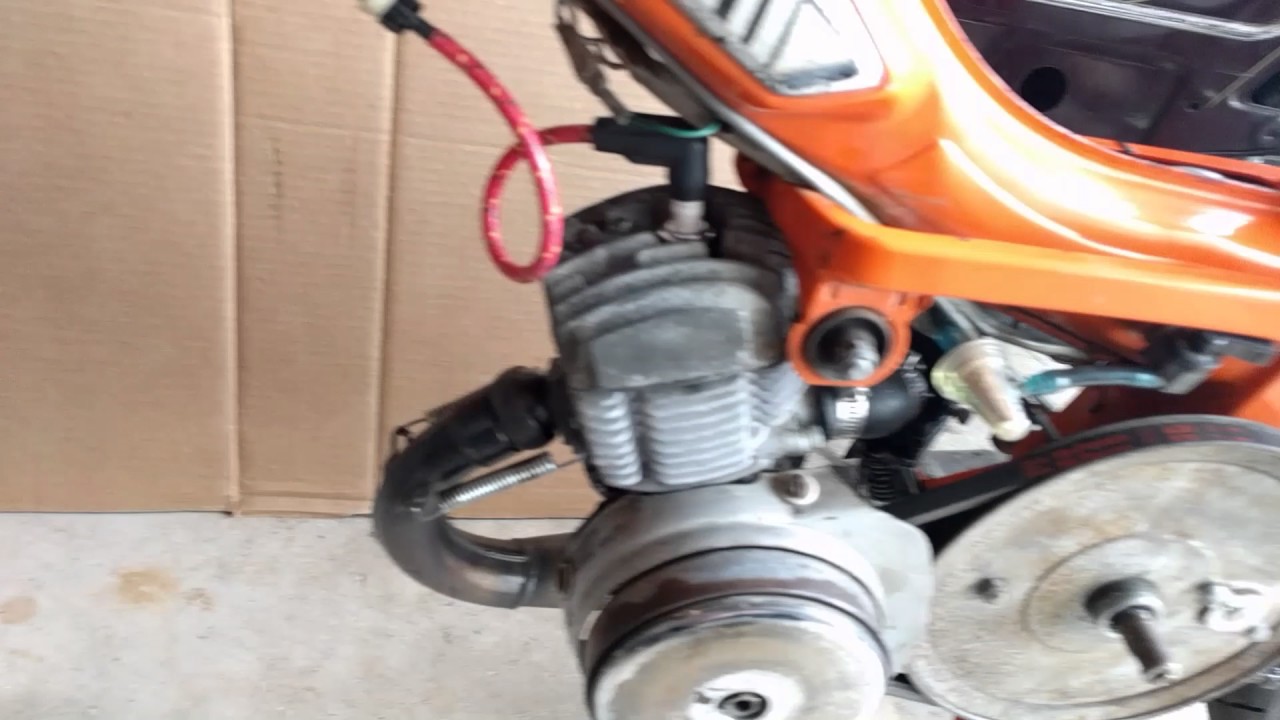 Motobecane moped original coil & spark plug wire fix