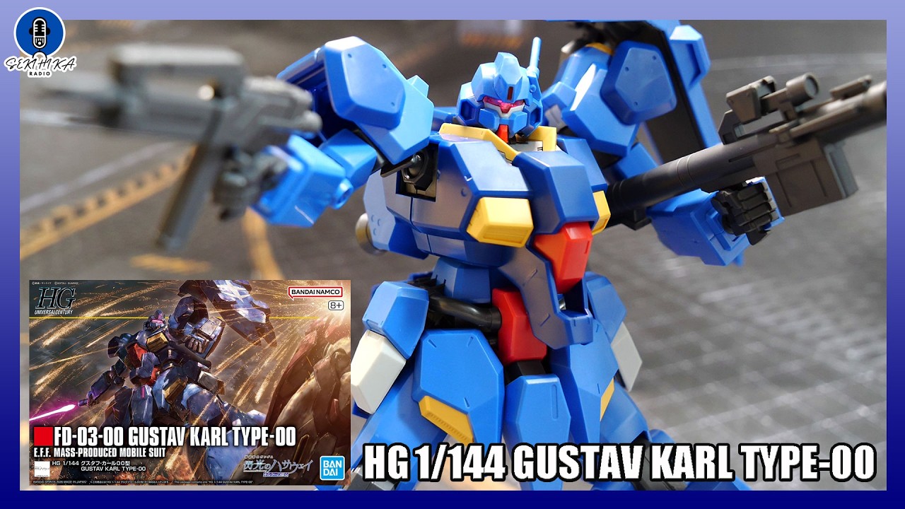 【ガンプラ】ハサウェイ版グスタフカールが立体化！HG 1/144 グスタフ･カール００型 レビュー【機動戦士ガンダム 閃光のハサウェイ キルケーの魔女】