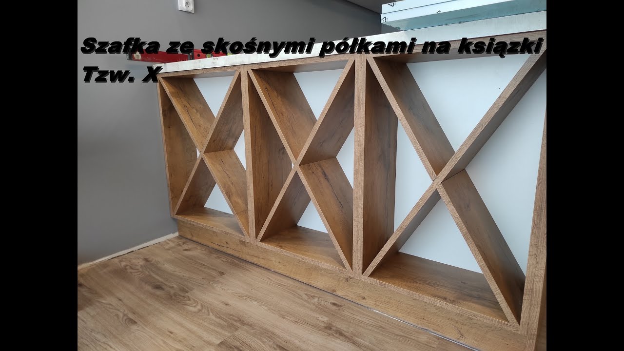 Szafki ze skośnymi półkami. Jak to wykonać??!!