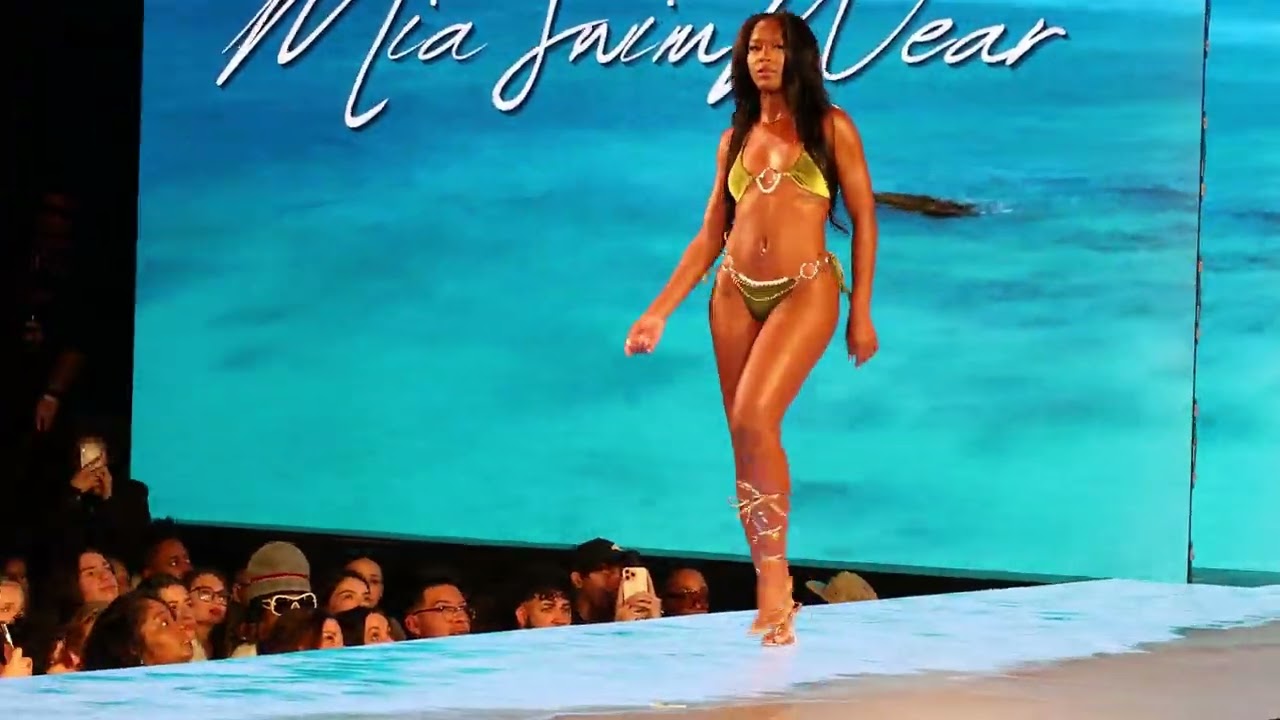 MIA SWIMWEAR,@miaswimanddancewear,NYFW FW25,Runway7Fashion,Sony Hall,2/7/25,4K/60P,original audio.