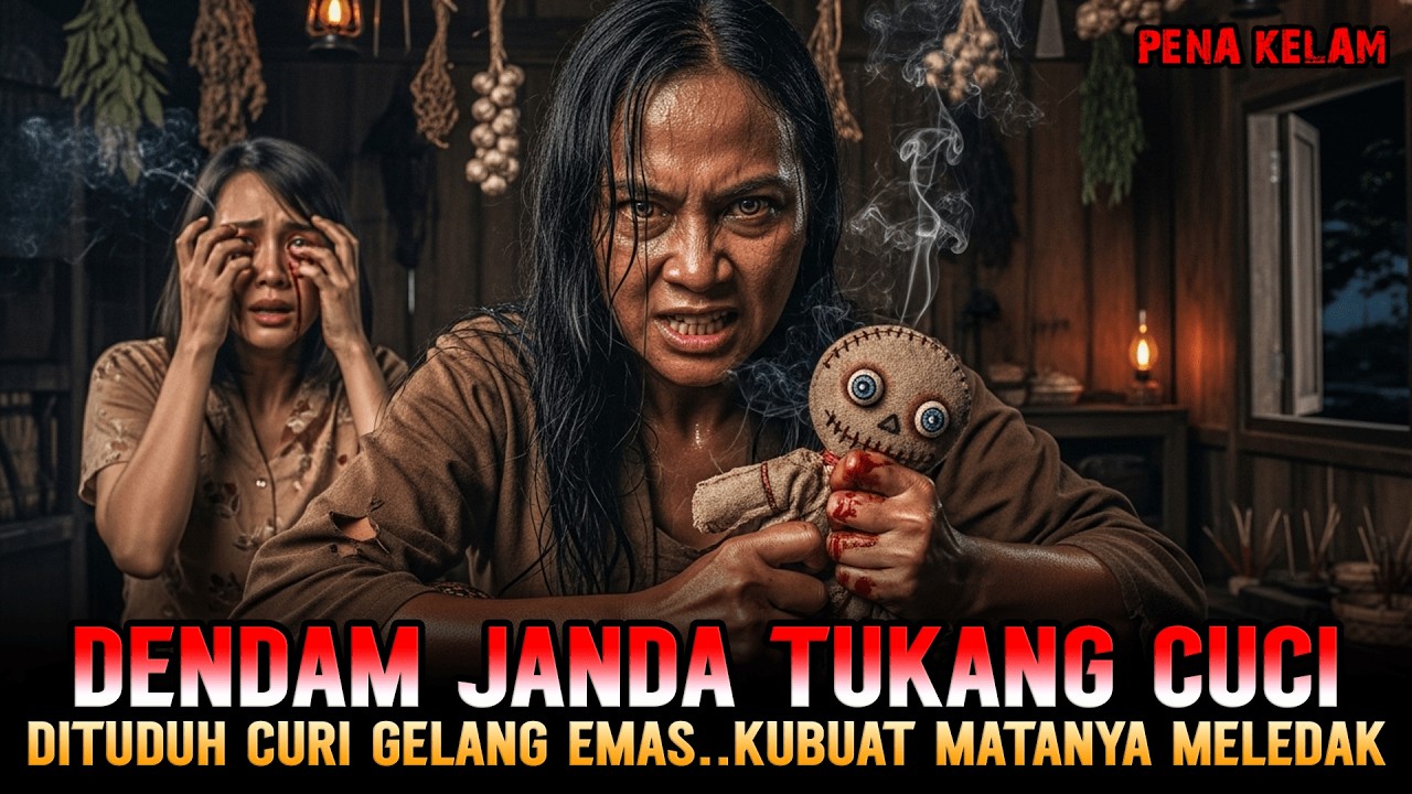 Dendam Santet Rasmi Difitnah Maling Emas, Wanita itu Matanya Hampir Meledak