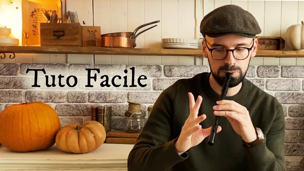 Tuto tin whistle: The Green Cottage (polka facile)