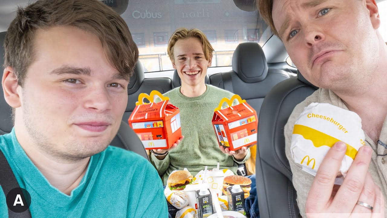 Onkel og Nevøer Kjøper ALT de foran kjøpte på McDonalds