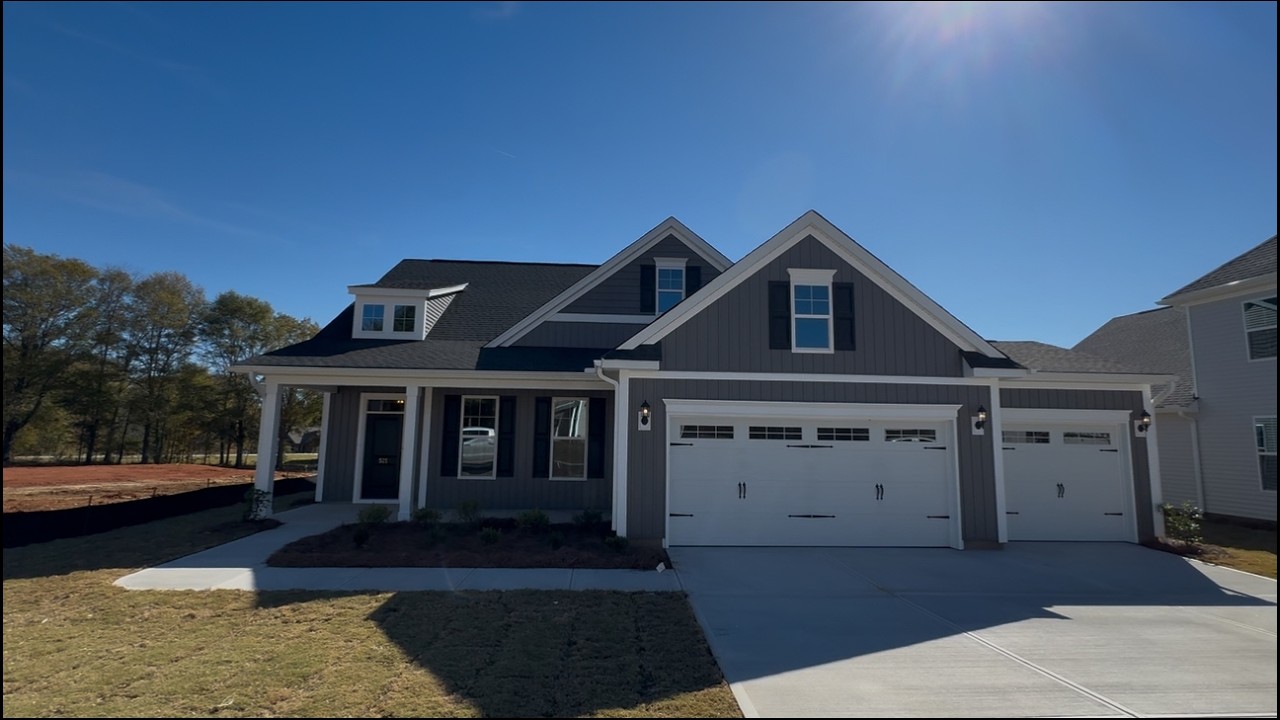 Экскурсия по новым домам в Инмане, Южная Каролина, на участках площадью 0,5 акра | Жизнь в Гринви...