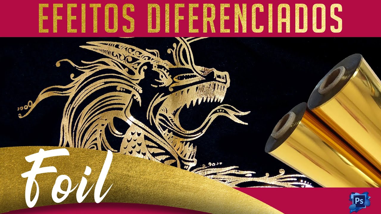 Serigrafia - Efeito Diferenciado Foil