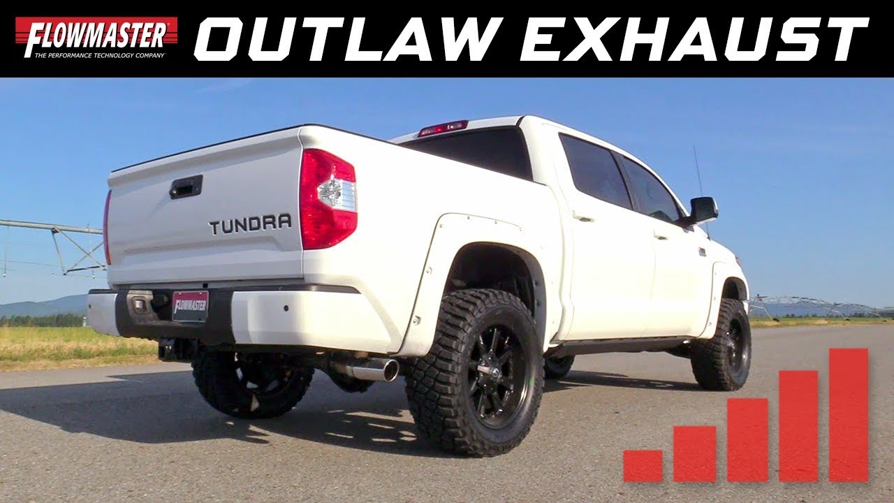 2009-20 Toyota Tundra 4.6L, 5.7L - Outlaw Cat-back exhaust system 817692