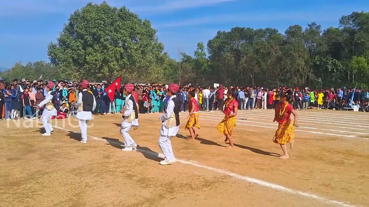 Purbako Maya Paschimlai| Gorkha United Public School| Cover Dance 2080