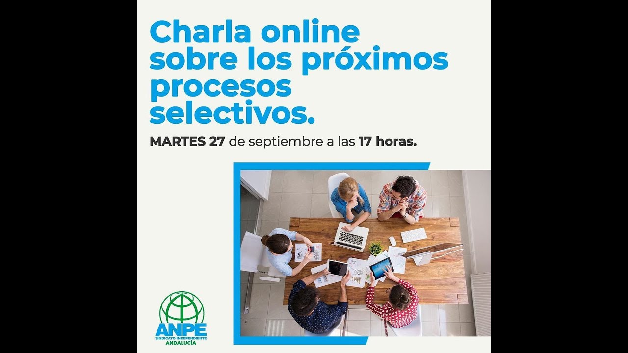 ANPE ANDALUCIA Procesos selectivos  Plazas de reposición y estabilización