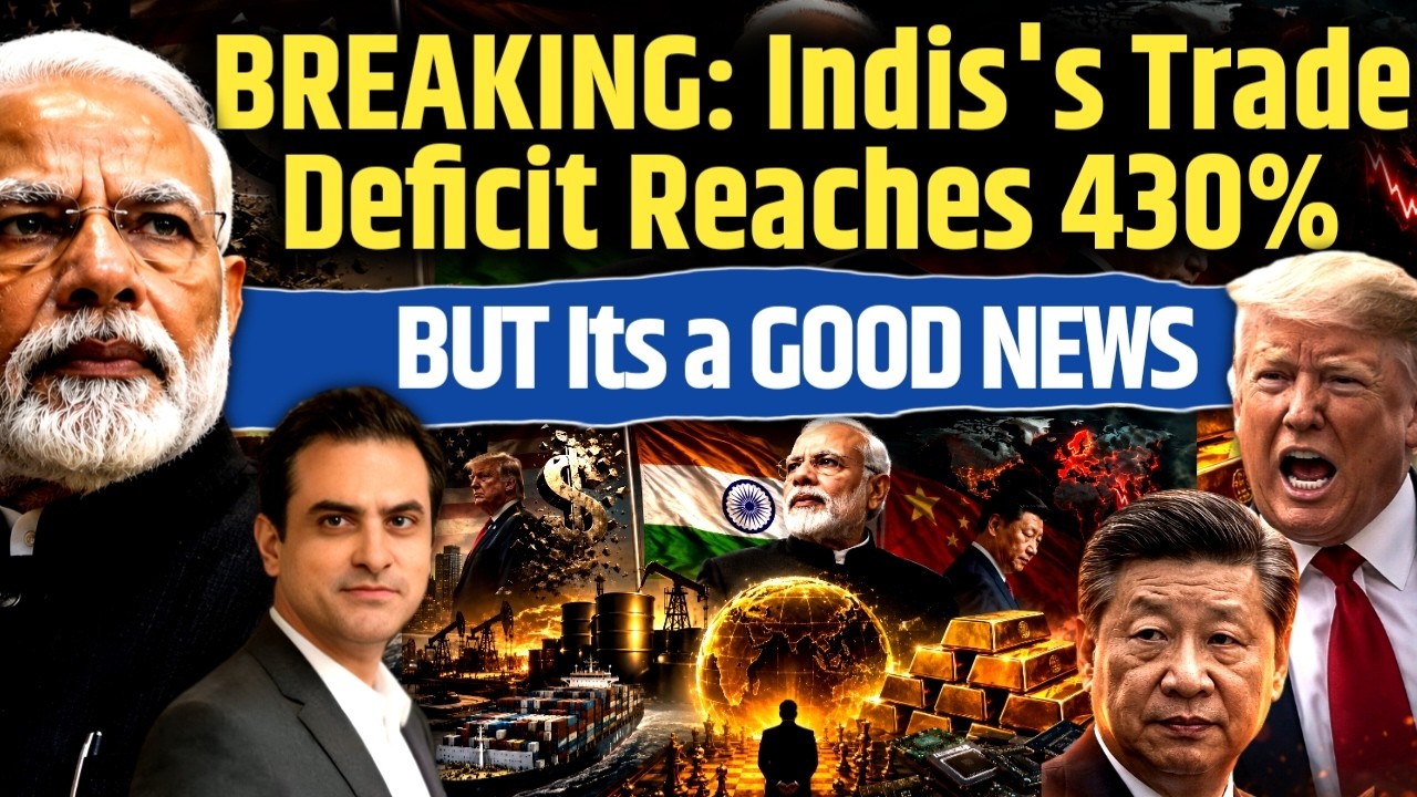 BREAKING: Indis's Trade Deficit Reaches 430%, BUT Its a GOOD NEWS | CWSJ-3499 | Sumeet Jain