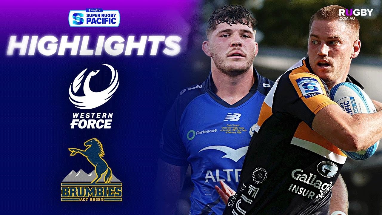 Western Force v Brumbies Highlights | Round 1 | Super Rugby Pacific 2026