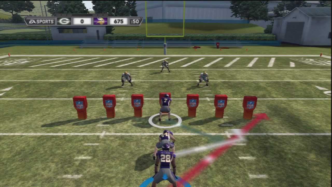 Madden 12 Mini Games - Vikings vs Packers
