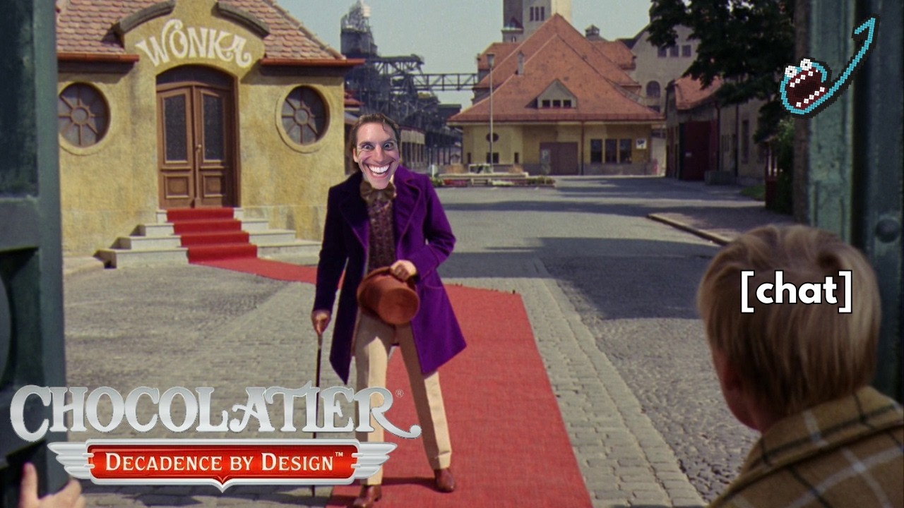 Chocolate Insanity - Jerma Streams 'Chocolatier - Decadence By Design' w/chat (Long Edit)