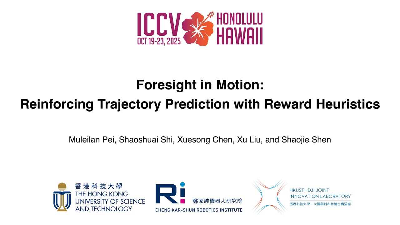 [ICCV 2025] Foresight in Motion: Reinforcing Trajectory Prediction with Reward Heuristics