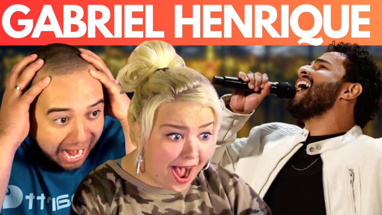 GABRIEL HENRIQUE on America's Got Talent 2023 | COUPLE REACTION VIDEO