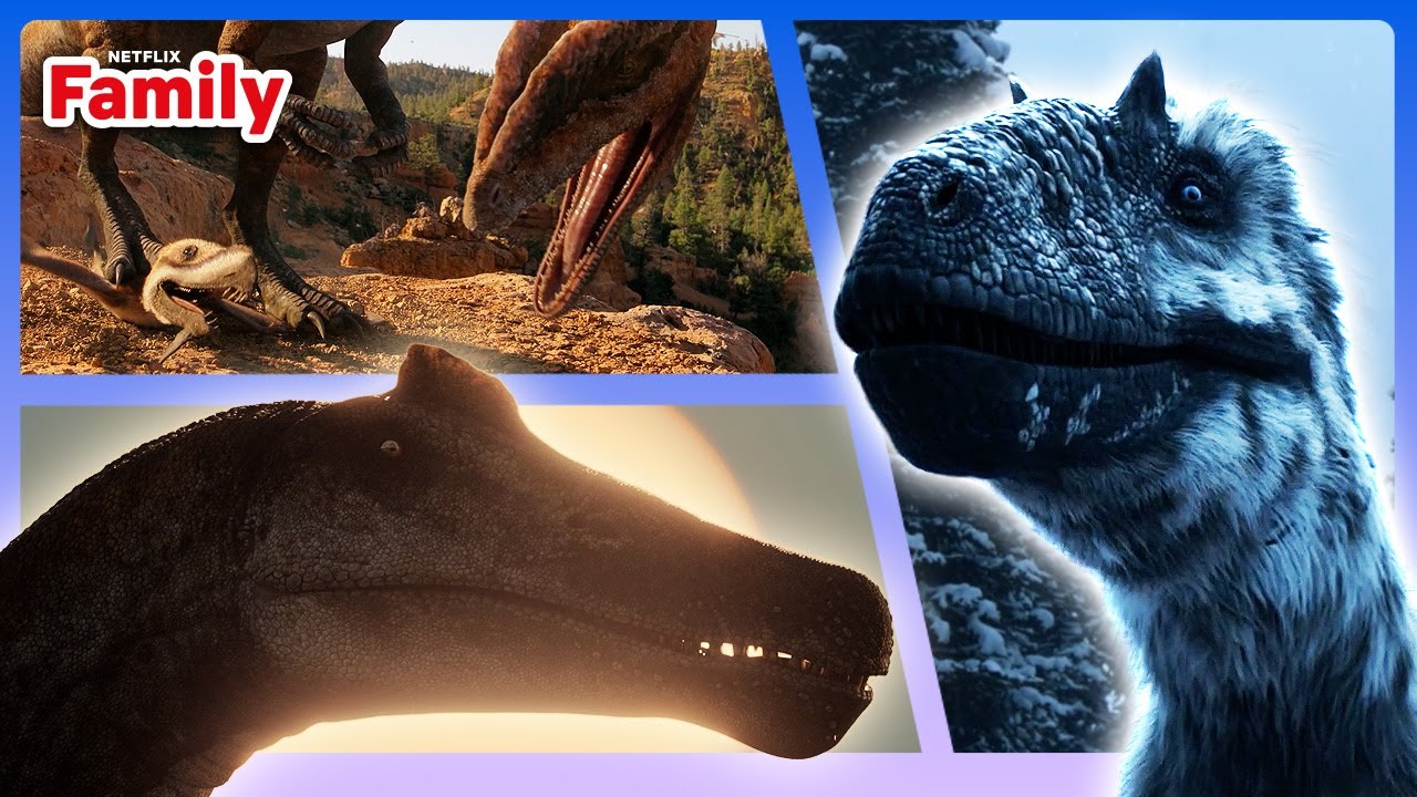 Ultimate Dinosaur Battles! 🦖 Compilation | The Dinosaurs | Netflix Family