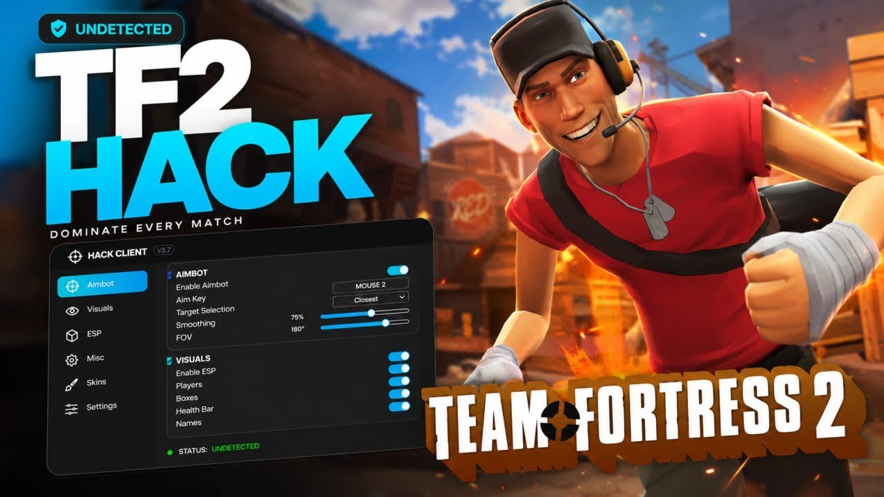 Team Fortress 2 Hack 2026 - Aimbot + ESP + Wallhack - Undetected TF2 Cheat PC