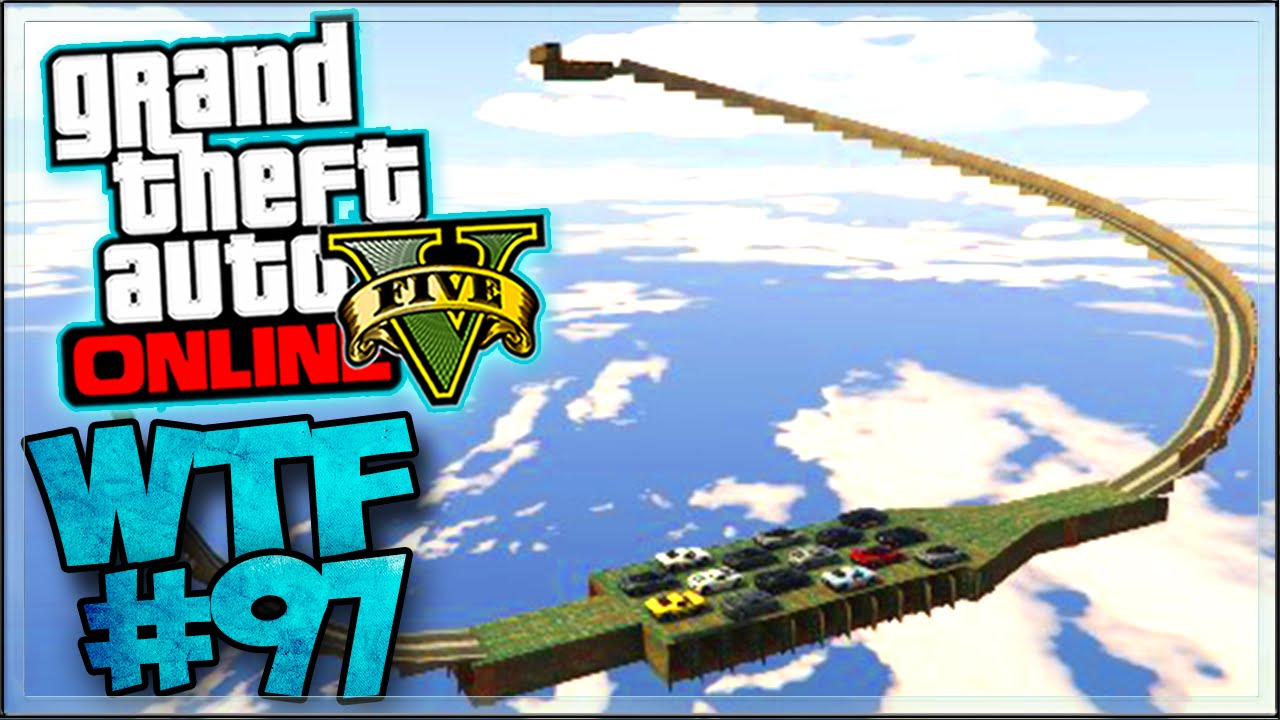 LA COURSE OÙ TOUT EST POSSIBLE ! NEXTGEN STUNTING ! - GTA 5 ONLINE ( GTA 5 COURSE WTF #97 )