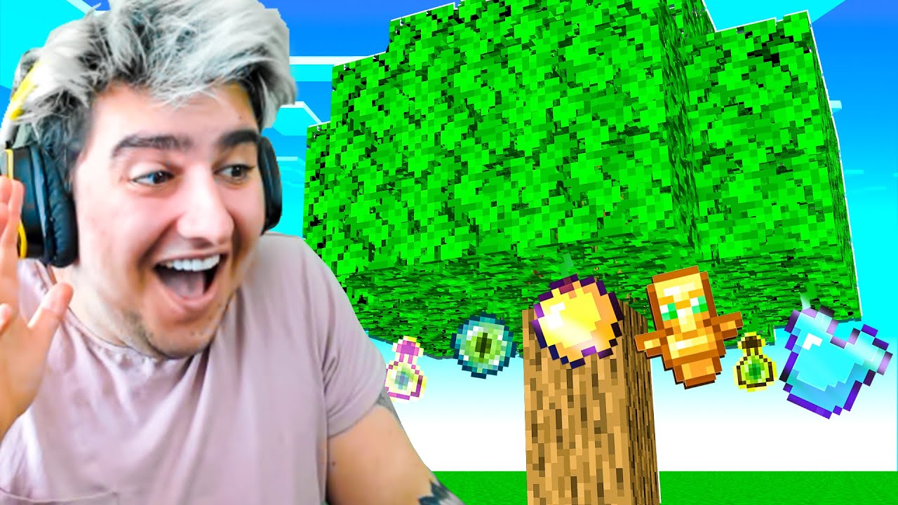 MİNECRAFT'ta ağaçta efsanevi eşyalar var