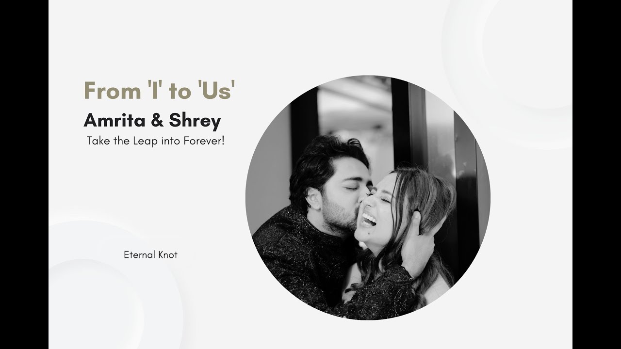 The Chapter of Forever: Amrita and Shrey's Engagement Story Unfolds