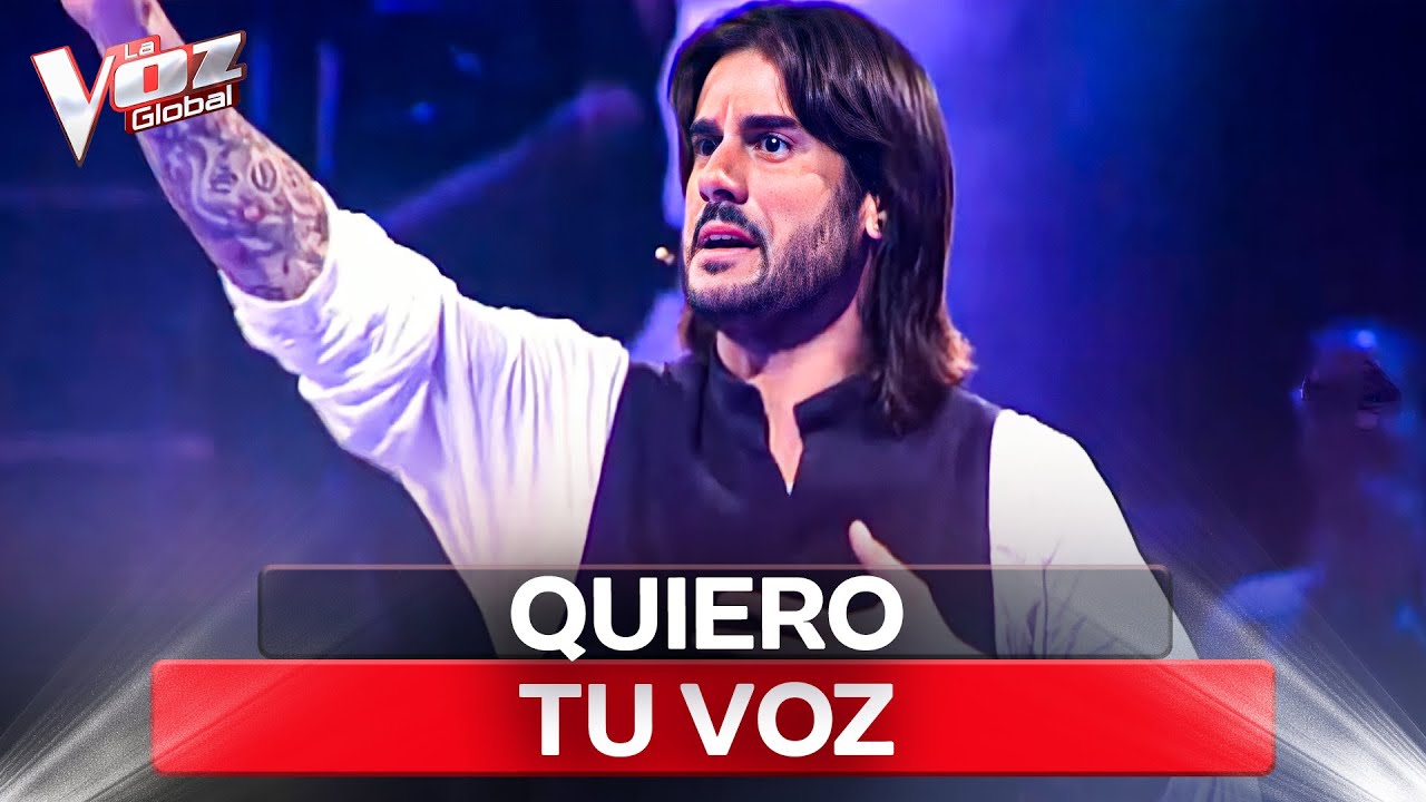 Cl&aacute;sico Reencarnado: Paco Arrojo Lo Da Todo Con &ldquo;Y C&oacute;mo Es &Eacute;l'' en La Voz