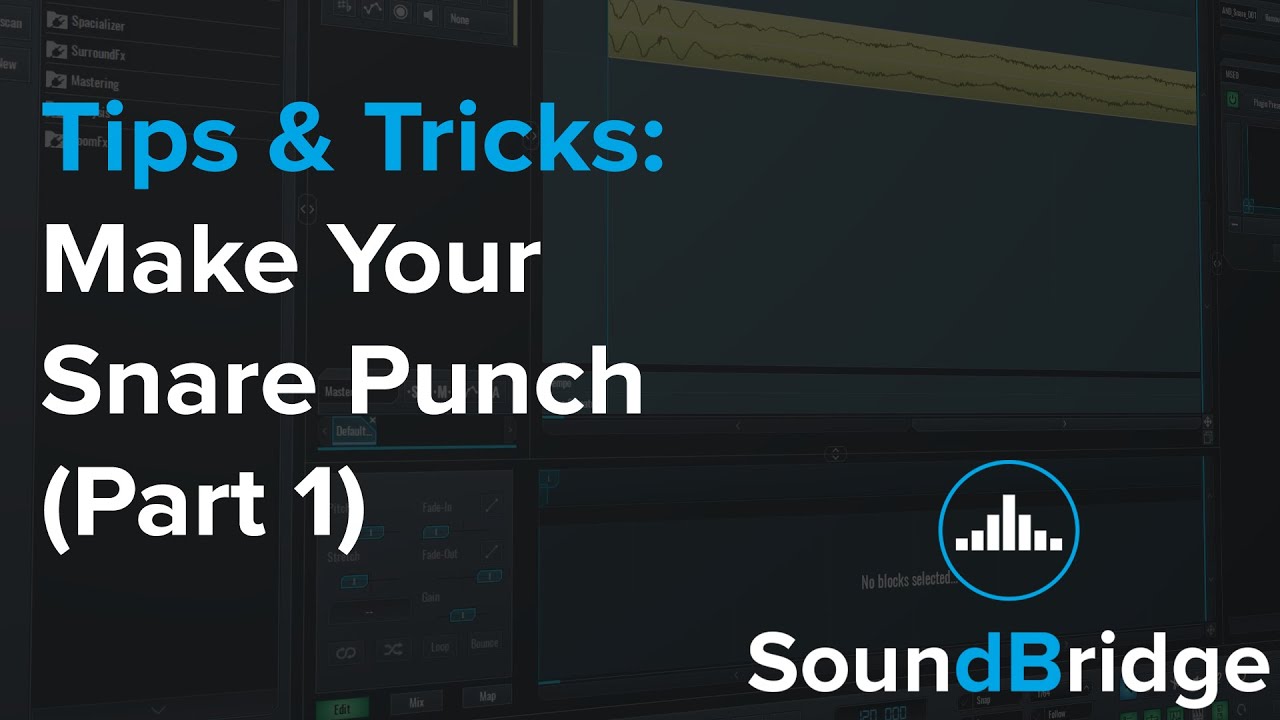 Tips & Tricks: Make Your Snare Punch (Part 1)