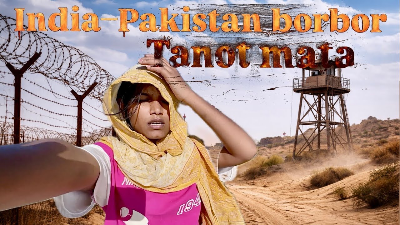 जैसलमेर से तानोत माता 🙏 बॉर्डर के पास स्थित चमत्कारी मंदिर | India–Pakistan | Pritee | 