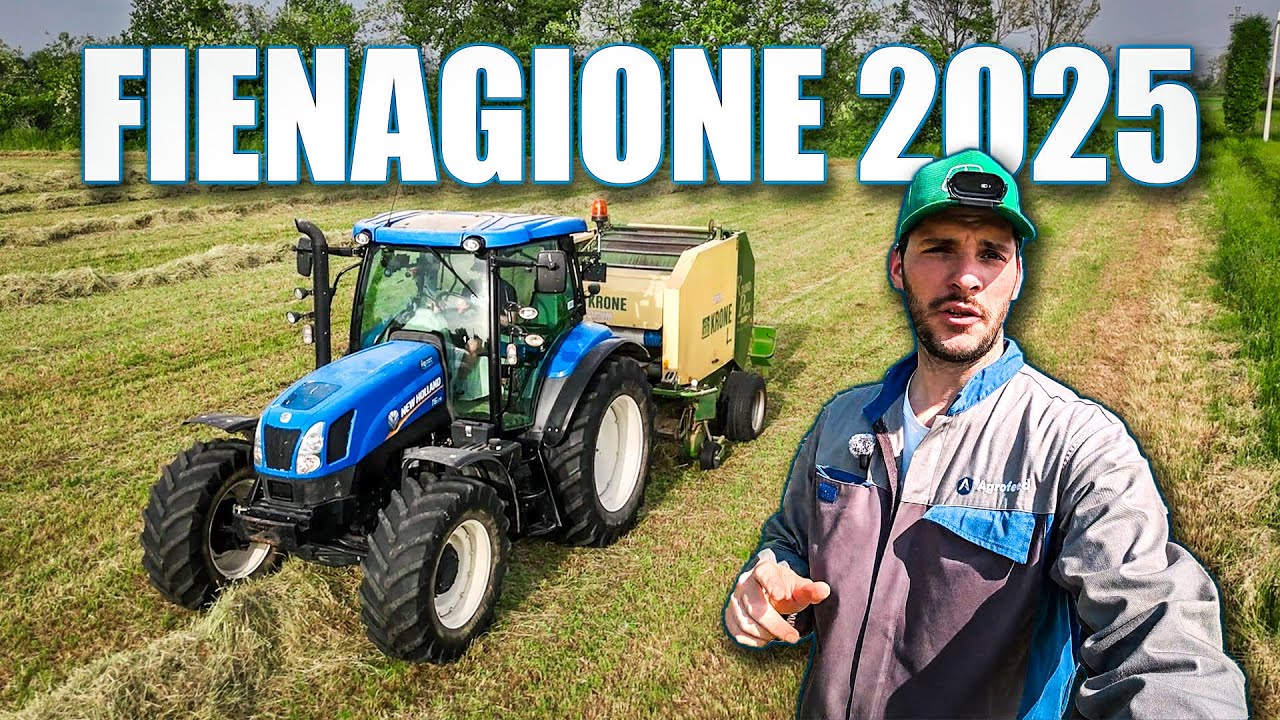 Che abbia inizio la fienagione 2025 | Dallo sfalcio alla raccolta