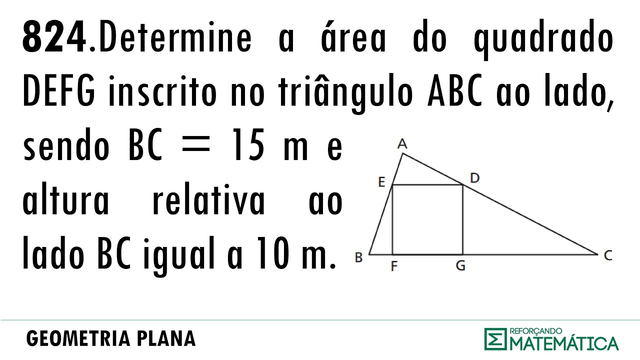 C19. ÁREAS DE SUPERFÍCIES PLANAS [824]