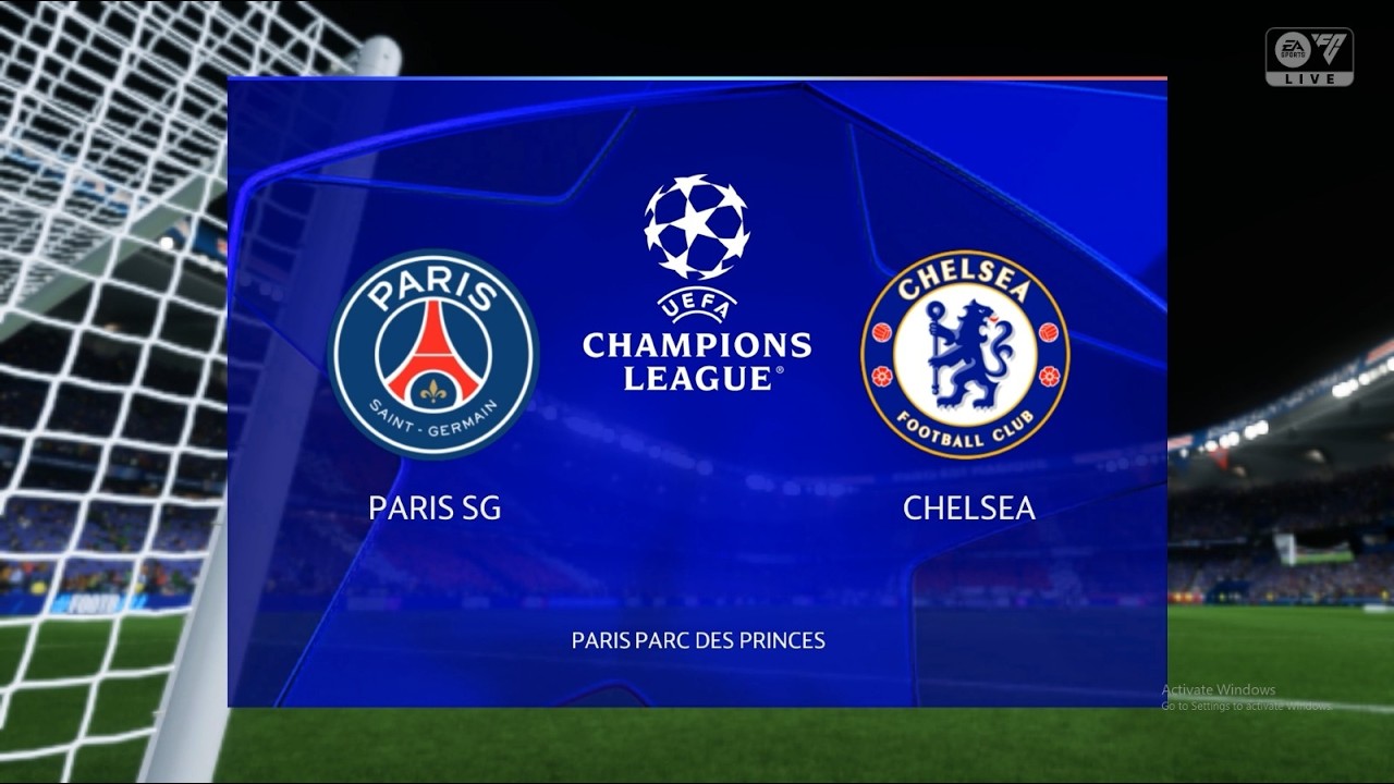 PSG vs Chelsea | UEFA Champions League Clash 🔥
