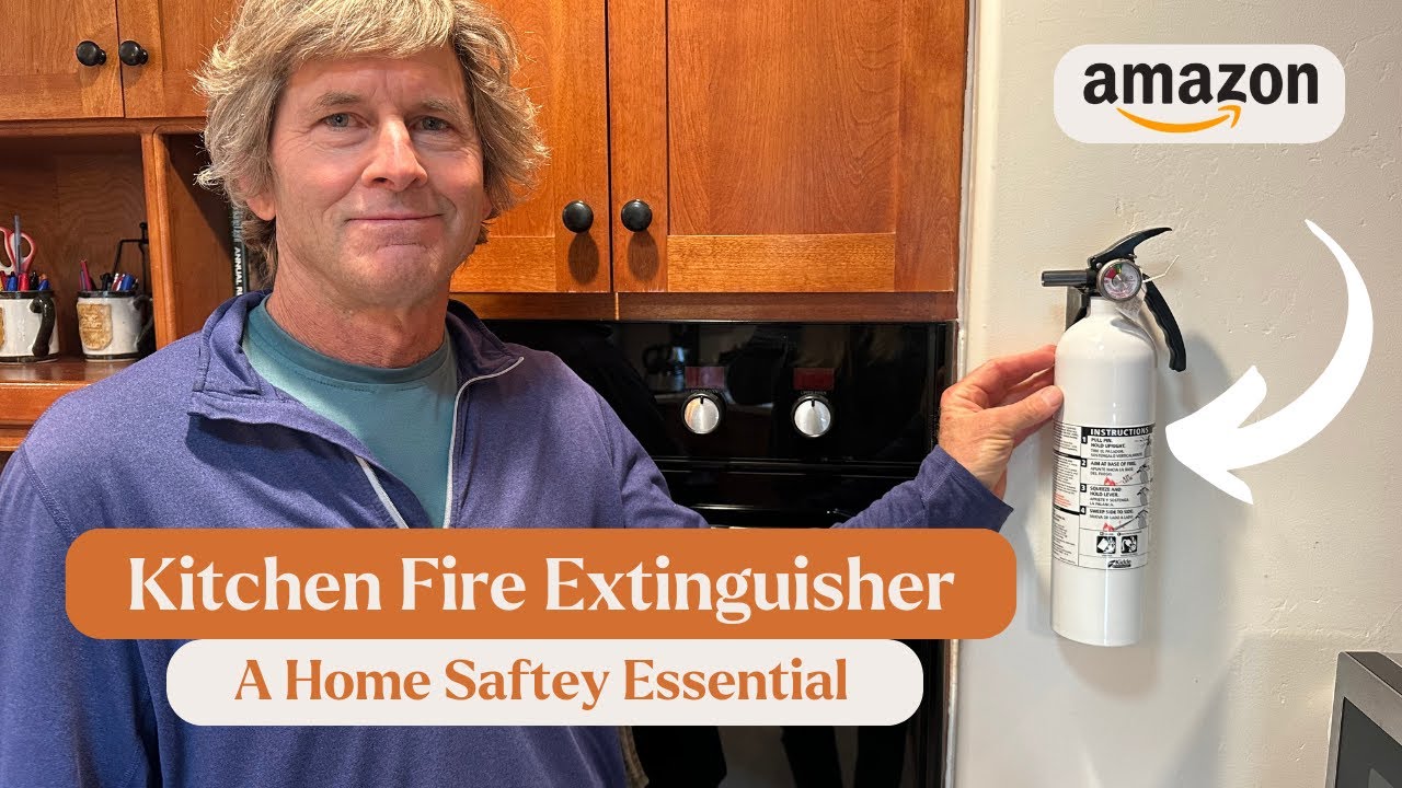 Kidde Kitchen Fire Extinguisher Home Use for Grease Fires
