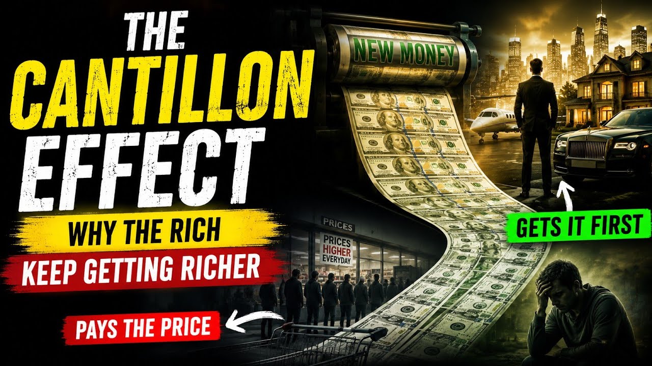 Why The Rich Keep Getting Richer | The Cantillon Effect 