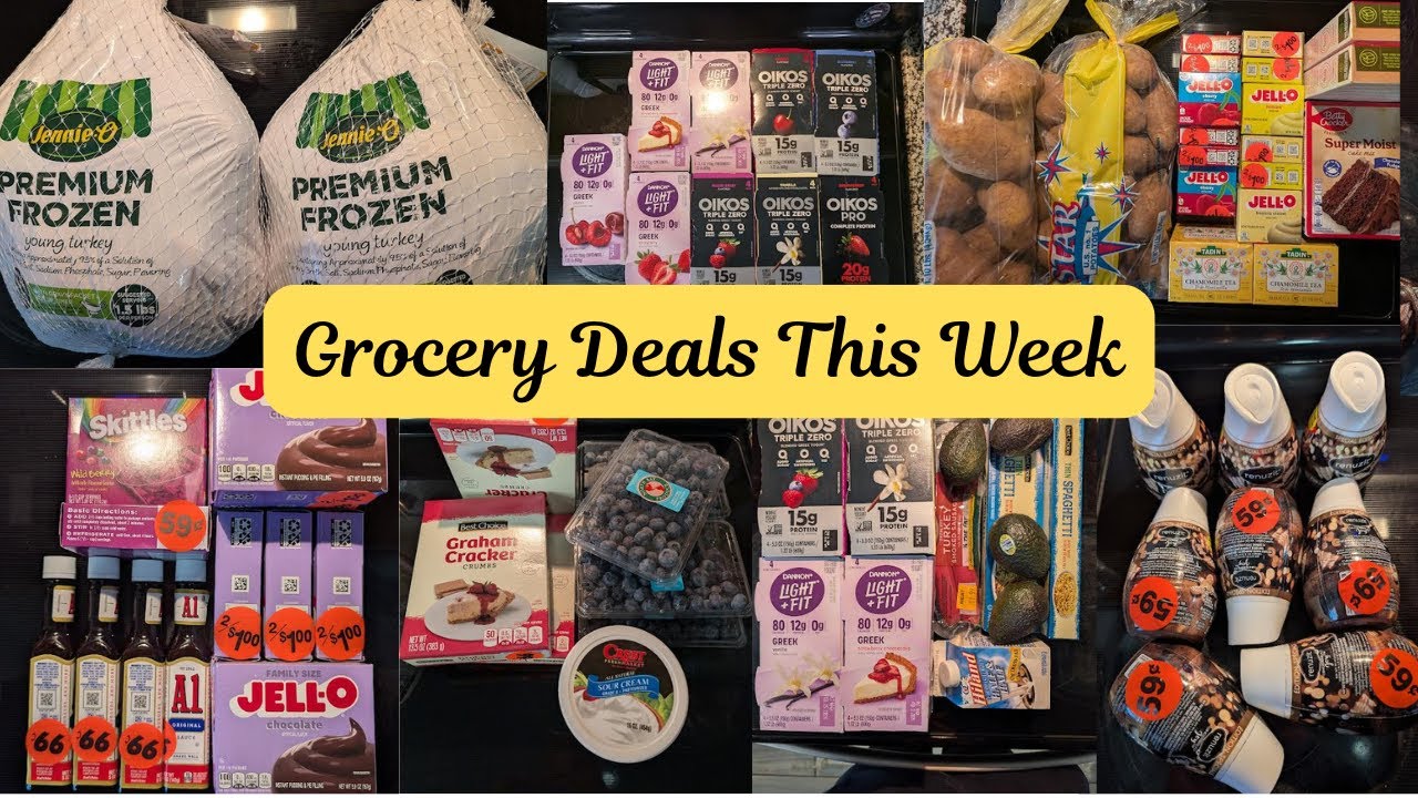 Turkey $0.44/lb & More | Grocery Deals This Week | Grocery Hauls | Budget Grocery Shopping