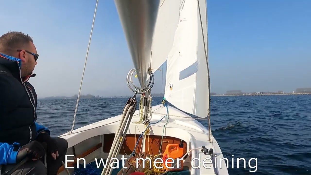 Zeilen (Solo) met volksboot op het Veerse Meer (08/04/2023)