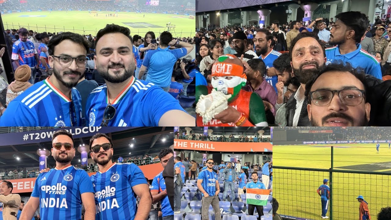 India vs Namibia 🇮🇳💙 || T20 World Cup || Vlog