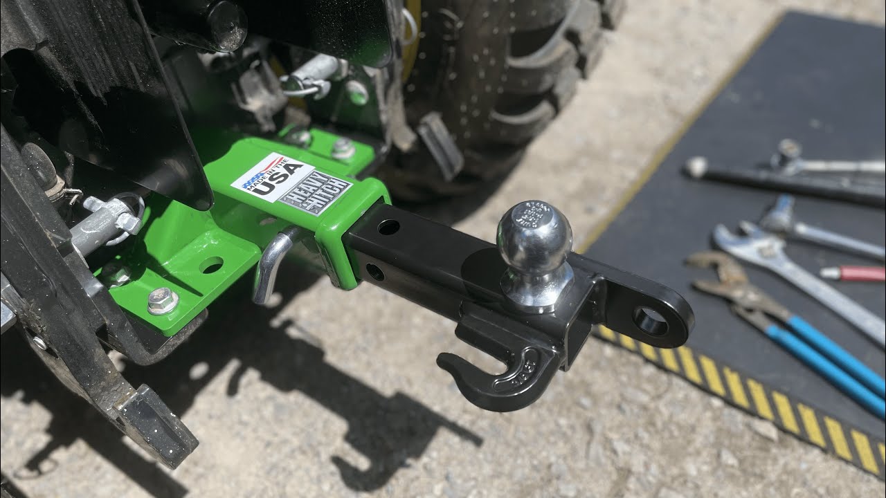 Installing the Heavy Hitch Receiver Plate Kit - 2025R John Deere Compact Tractor Gen 2